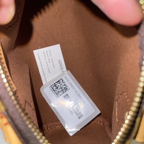 💎✨AUTHENTIC ✨💎LOUIS VUITTON Speedy Nano canvass monogram crossbody limited - Picture 4 of 9